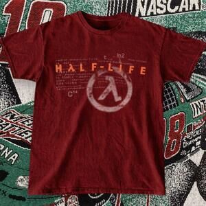 Half Life Lambda Graphic Tee Garnet Red Unisex